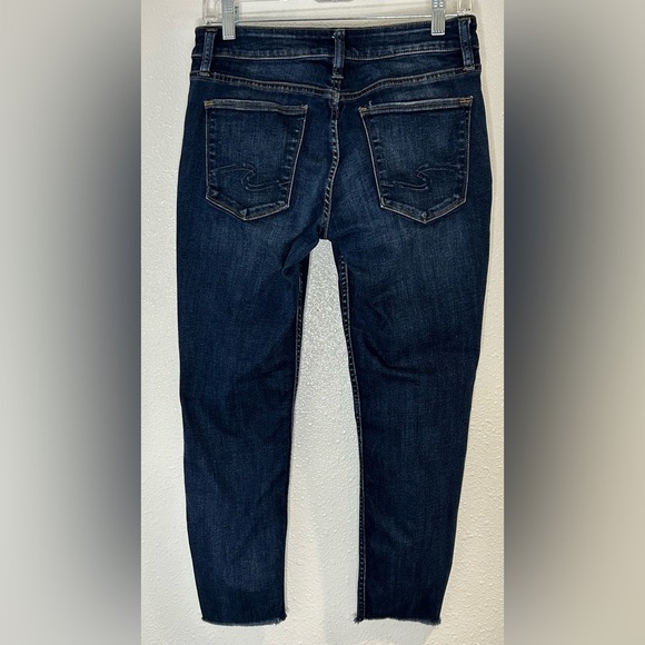 Silver Jeans Blue Skinny Denim Size 28 - Picture 3 of 6